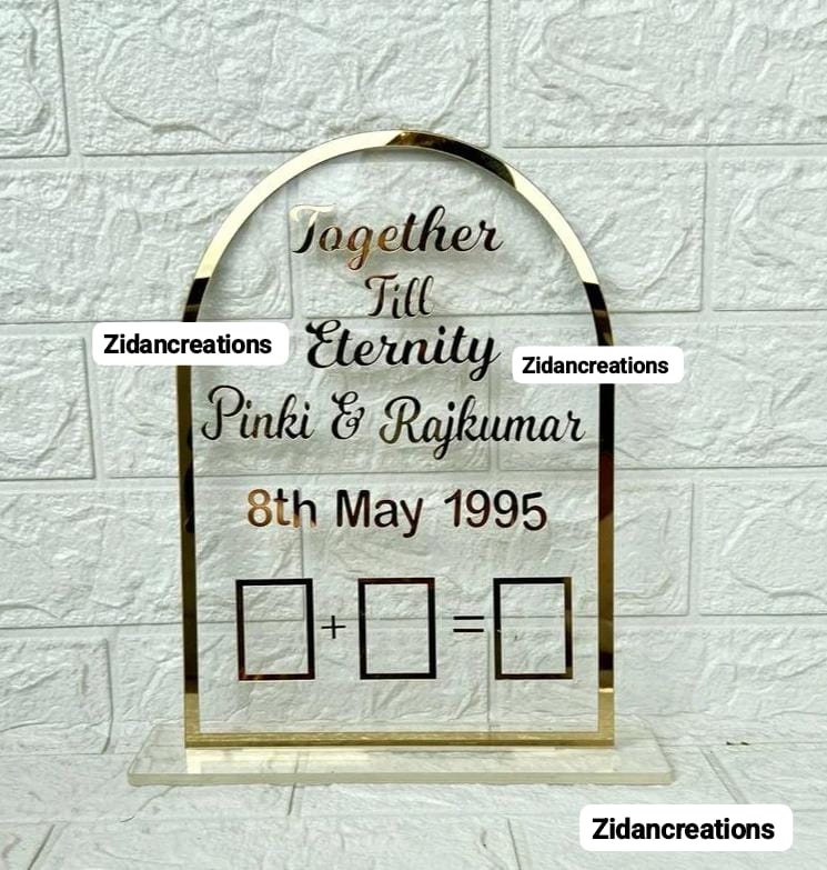 D cut nikah frame