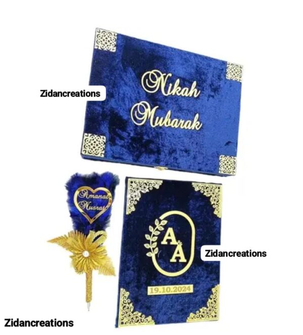 Nikah Nama with Box