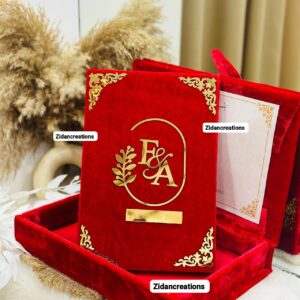 Nikah Nama with Box