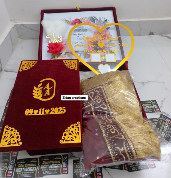 Nikah Nama gift set - Image 3
