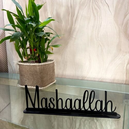 Mashaallah Table decor