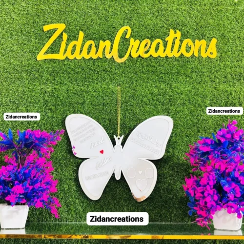 Butterfly Nikah Frame